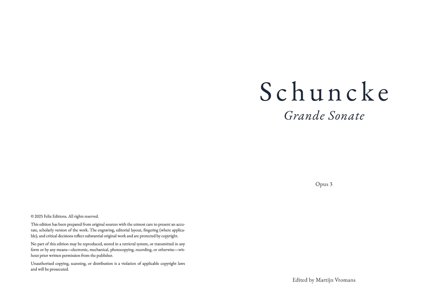 Schuncke: Grande Sonate (Download)
