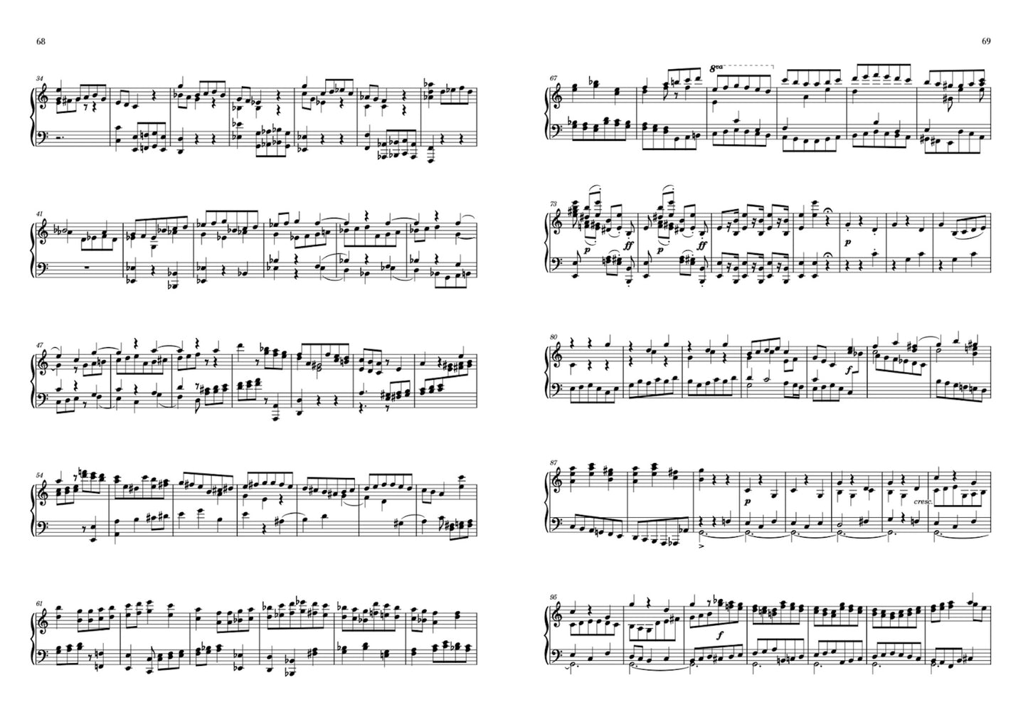 Variations on a theme by Diabelli