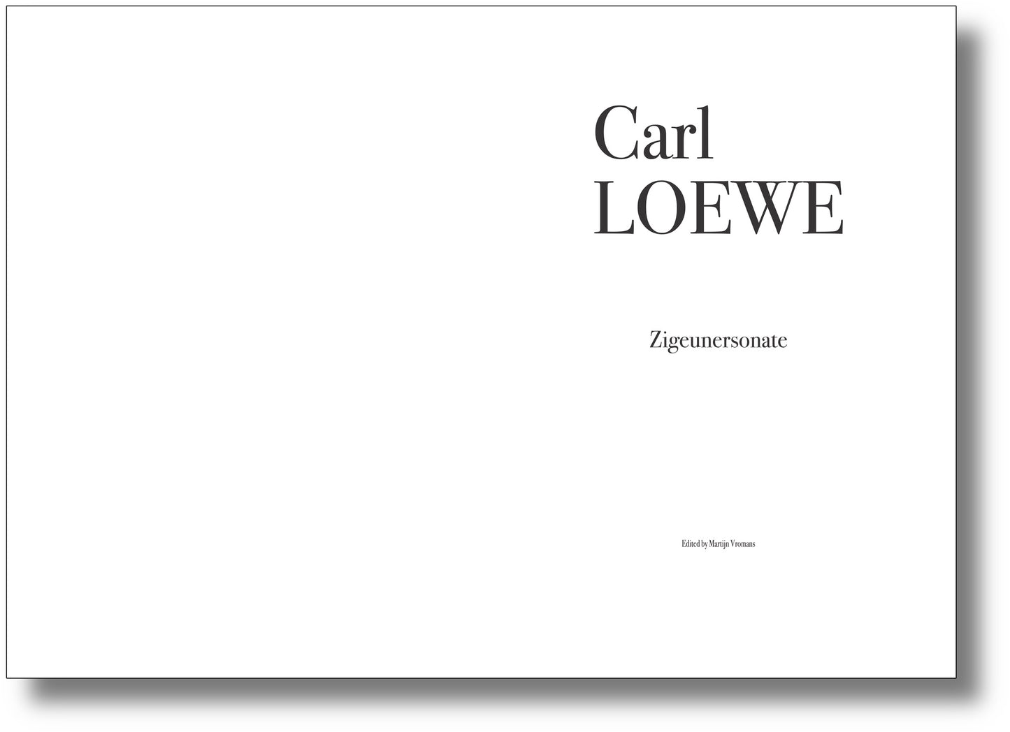 Loewe: Zigeunersonate