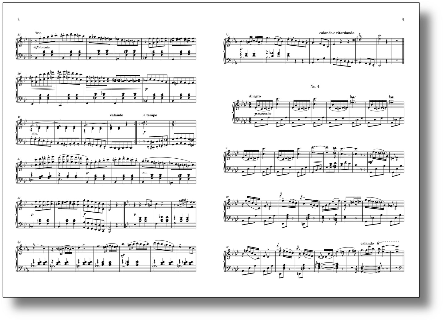 C. Schumann: Caprices en Forme de Valses