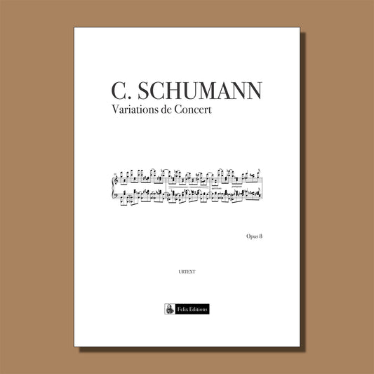 C. Schumann: Variations de Concert