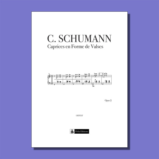 C. Schumann: Caprices en Forme de Valses