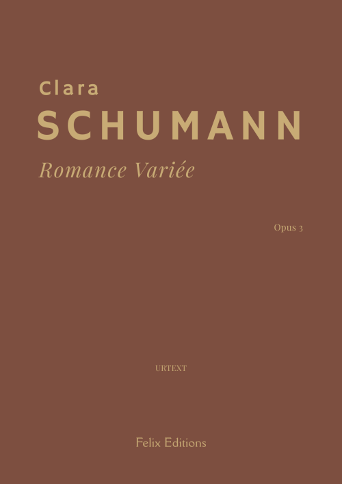 C. Schumann: Romance Variée – Felix Editions Cover of C. Schumann: Romance Variée – Felix Editions