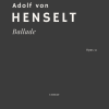 Cover of Henselt: Ballade – Felix Editions